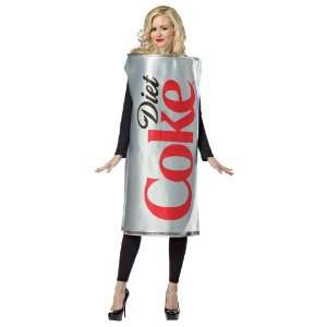 Lets Party By Rasta Imposta Coca Cola   Diet Coke Can Adult Costume 