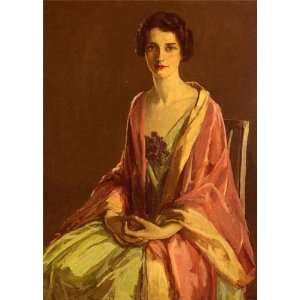 Hand Made Oil Reproduction   Sir John Lavery   24 x 34 inches   Miss 