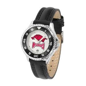  Arkansas Razorbacks UA NCAA Womens Leather Wrist Watch 