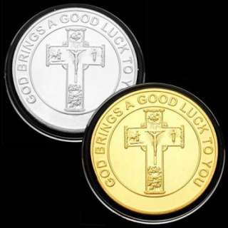 Lot of 2 Pope John Paul II Challenge Coin S501  