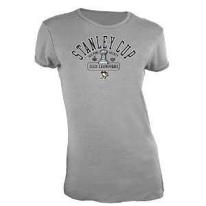   2009 Stanley Cup Champions Ladies Old Time T Shirt: Sports & Outdoors