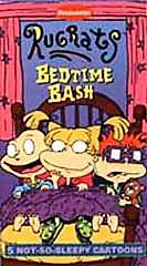 Rugrats   Bedtime Bash VHS, 2001, Spanish Subtitled Version 
