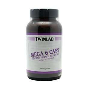  TwinLab/Mega 6 Caps/180 capsules