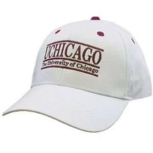  HAT CAP UNIVERSITY CHICAGO MAROON RETRO BAR SNAPBACK NCAA 
