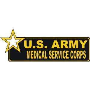  United States Army Medical Service Corps Bumper Sticker 