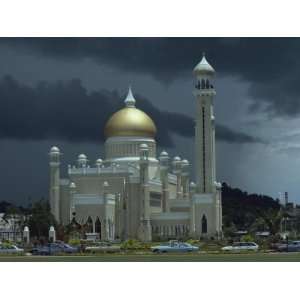 Sultan Omar Ali Saifuddin Mosque, Completed 1958, Bandarseribeg 