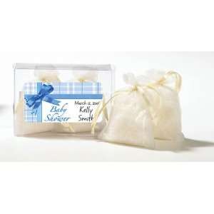 Wedding Favors Blue Gift Wrap Baby Shower Design Personalized Fresh 