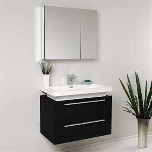   FVN8080BW FFT1051CH Medio Modern Bathroom Vanity: Home Improvement