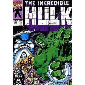  Incredible Hulk (1962 series) #381 Marvel Books