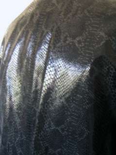 Matrix snake trench coat jacket Large bdsm gothic neo morpheus leather 