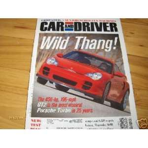  Road Test 2001 Audi S8 Car and Driver Magazine: Automotive