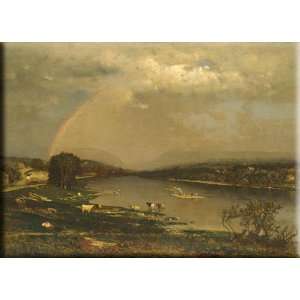   Water Gap 30x21 Streched Canvas Art by Inness, George