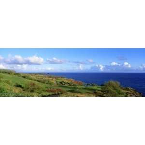 Golf Course, Manalee Bay, Lanai, Hawaii, USA by Panoramic Images 