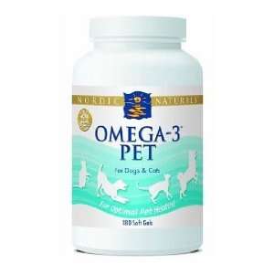  Nordic Naturals   Omega 3 Pet For Dogs & Cats   180 