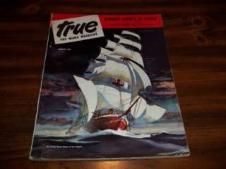 AUGUST 1946 TRUE THE MANS MAGAZINE, GEORGE PETTY CENTERFOLD, PAPPY 