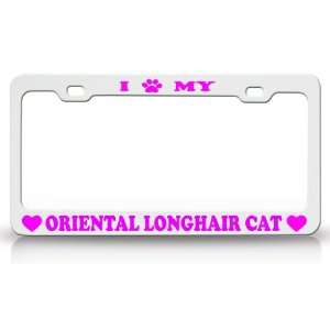 PAW MY ORIENTAL LONG HAIR Cat Pet Animal High Quality STEEL /METAL 