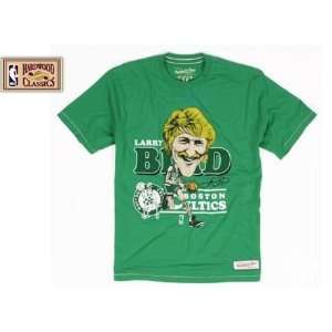 Mitchell & Ness Boston Celtics Larry Bird Caricature Tee X  Large 