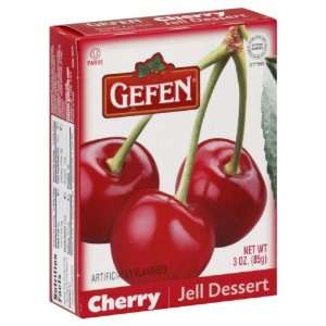 Gefen Cherry Jello   3oz. Grocery & Gourmet Food