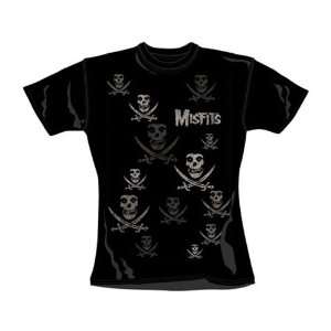        Misfits T Shirt femme Pirate Pattern (L) Toys 