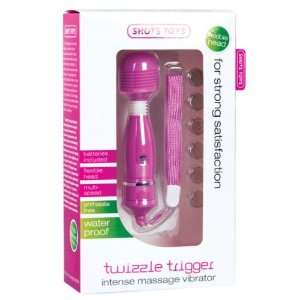  Shots twizzle trigger mini intense massage vibrator   pink 