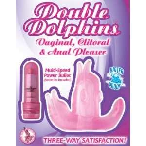  DOUBLE DOLPHINS PINK
