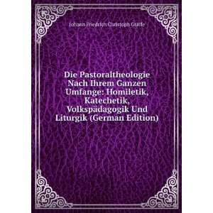   Edition): Johann Friedrich Christoph GrÃ¤ffe:  Books