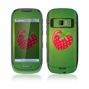 Nokia C7 Skin Decal Sticker   StrawBerry Love