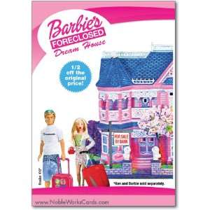  Funny Birthday Card Barbie Dream House Humor Greeting John 