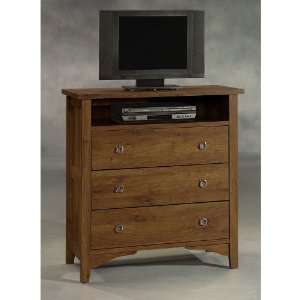  Rose Valley Highboy TV Stand Abbey Oak: Office Products