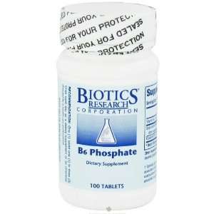  Biotics Research B6 Phosphate 100 Tablets Health 