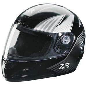  Z1R Youth Strike Helmet   Small/Medium/Black/Alloy 