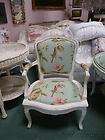 Vintage French Salon Arm Chair ~ Cottage Roses.