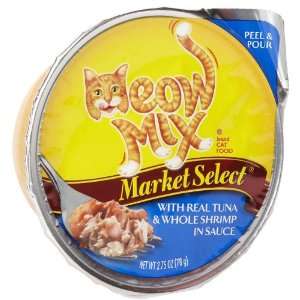 Meow Mix Market Selects   Tuna & Shrimp   24 x 2.75 oz