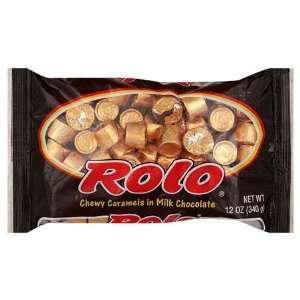 Rolo Chewy Caramels in Milk Chocolate   12 Pack  Grocery 