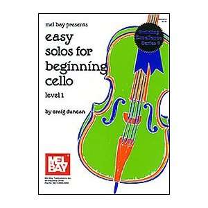  Duncan, Craig   Easy Solos For Beginning Cello, Level 1 