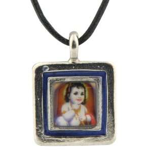  Fine Pewter Baby Krishna Pendant