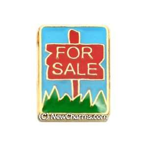  House For Sale Floating Locket Charm: Jewelry