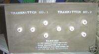 Unused USGI World War 2 Radio Transmitter Selector Box  