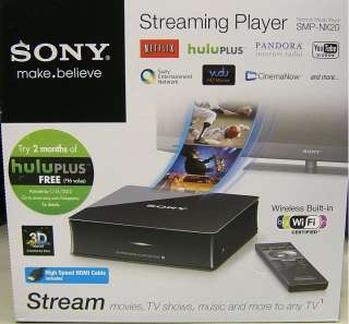 Sony SMP NX20 Streaming Network Media Player  