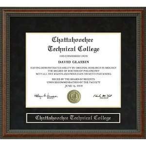  Chattahoochee Technical College Diploma Frame Sports 