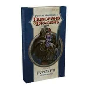   & Dragons Players Handbook Power Cards INVOKER 