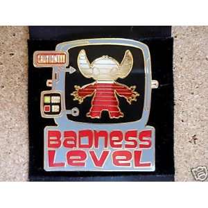  Disney Stitch Badness Level 3D Pin 