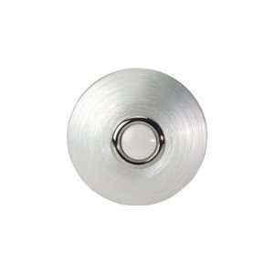   Satin Nickel Round Stucco LED Door Bell Button BST1