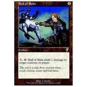   : Magic: the Gathering   Rod of Ruin   Seventh Edition: Toys & Games