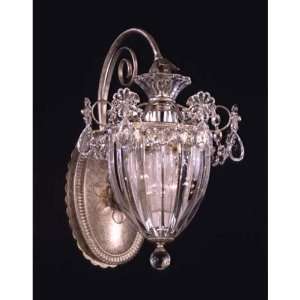   Worldwide Lighting 1240 48 Bagatelle 1 Light Sconces in Antique Silver