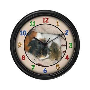  Cuddly Cavies Pets Wall Clock by CafePress: Home & Kitchen