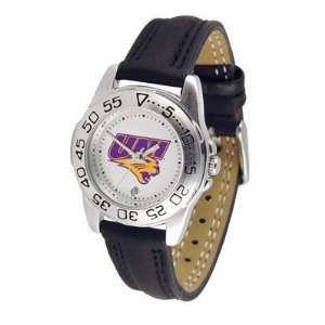   Suntime Ladies Sports Watch w/ Leather Band   NCAA College Athletics