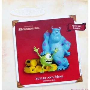  Monsters Inc. Sulley and Mike Ornament: Toys & Games