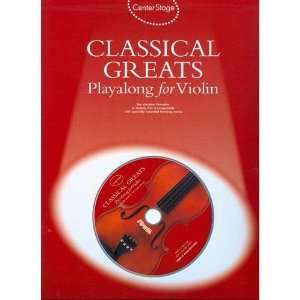  Center Stage Presents Classical Greats Easy Playalong for 