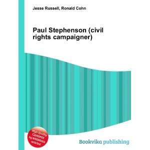   Stephenson (civil rights campaigner) Ronald Cohn Jesse Russell Books